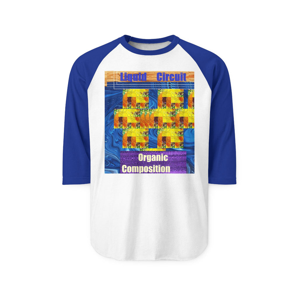 Liquid Circuit Organic Composition Raglan Shirt