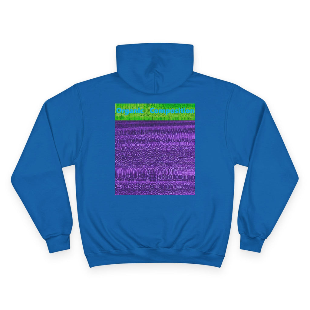 Liquid Circuit 'Organic Composition' Retro Graphic Hoodie — 'Liquid Circuit' Abstract Tech Art