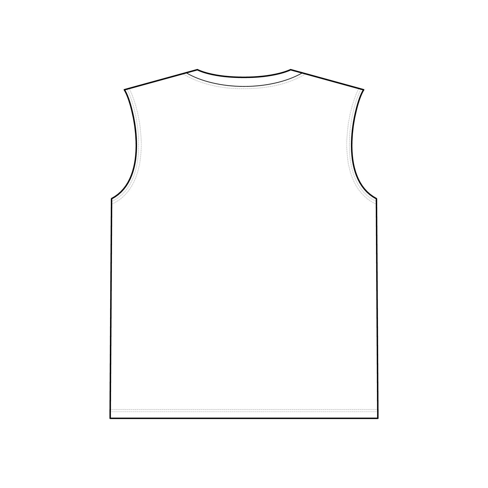 Abstract Art Muscle Tank — "Organic Composition" Graphic Muscle Tee