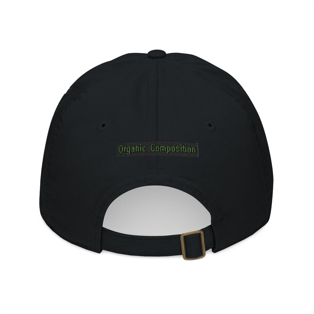 Liquid Circuit Embroidered Baseball Cap — Organic Cotton Hat