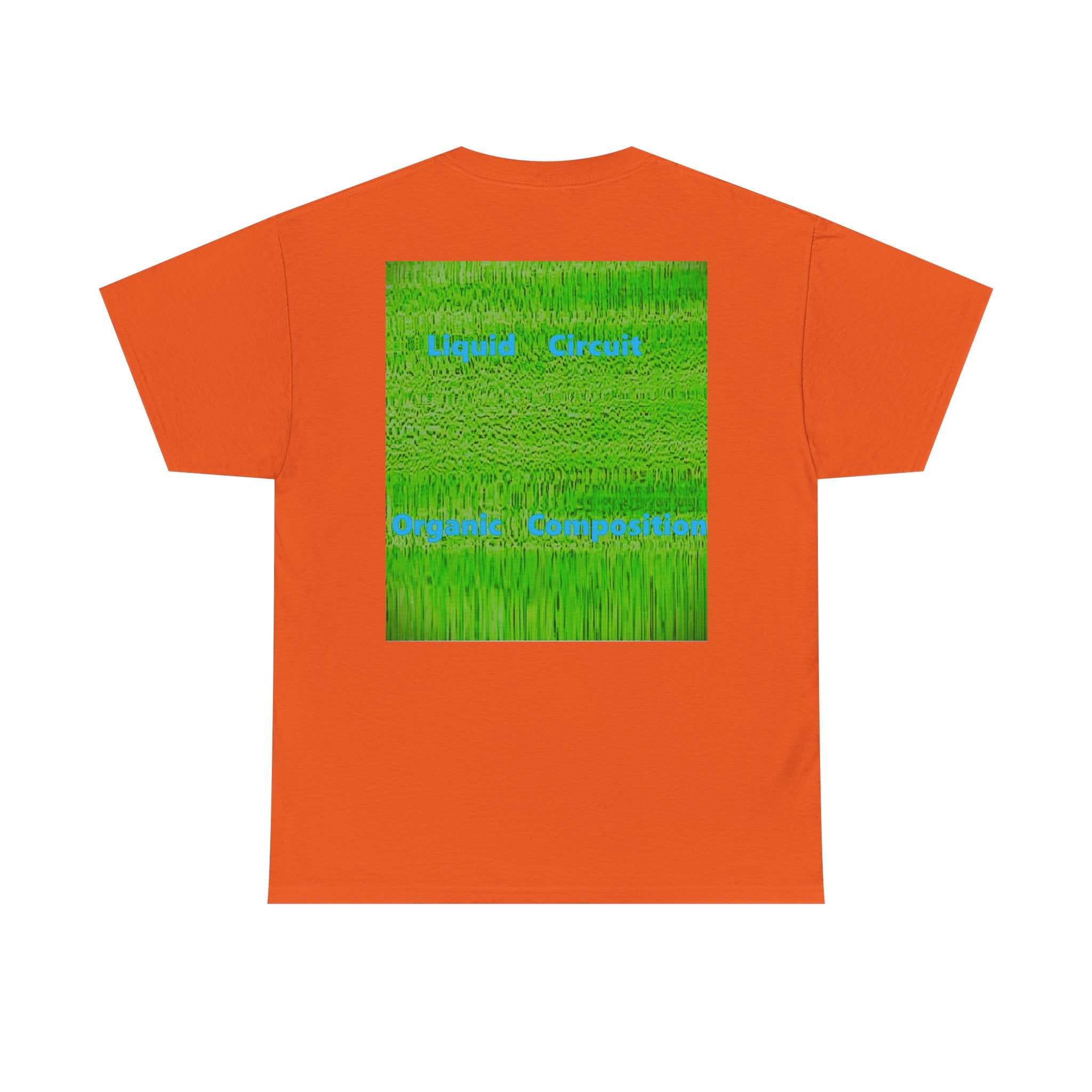Organic Composition Tee — Vintage Tech Circuit Art Graphic T-Shirt