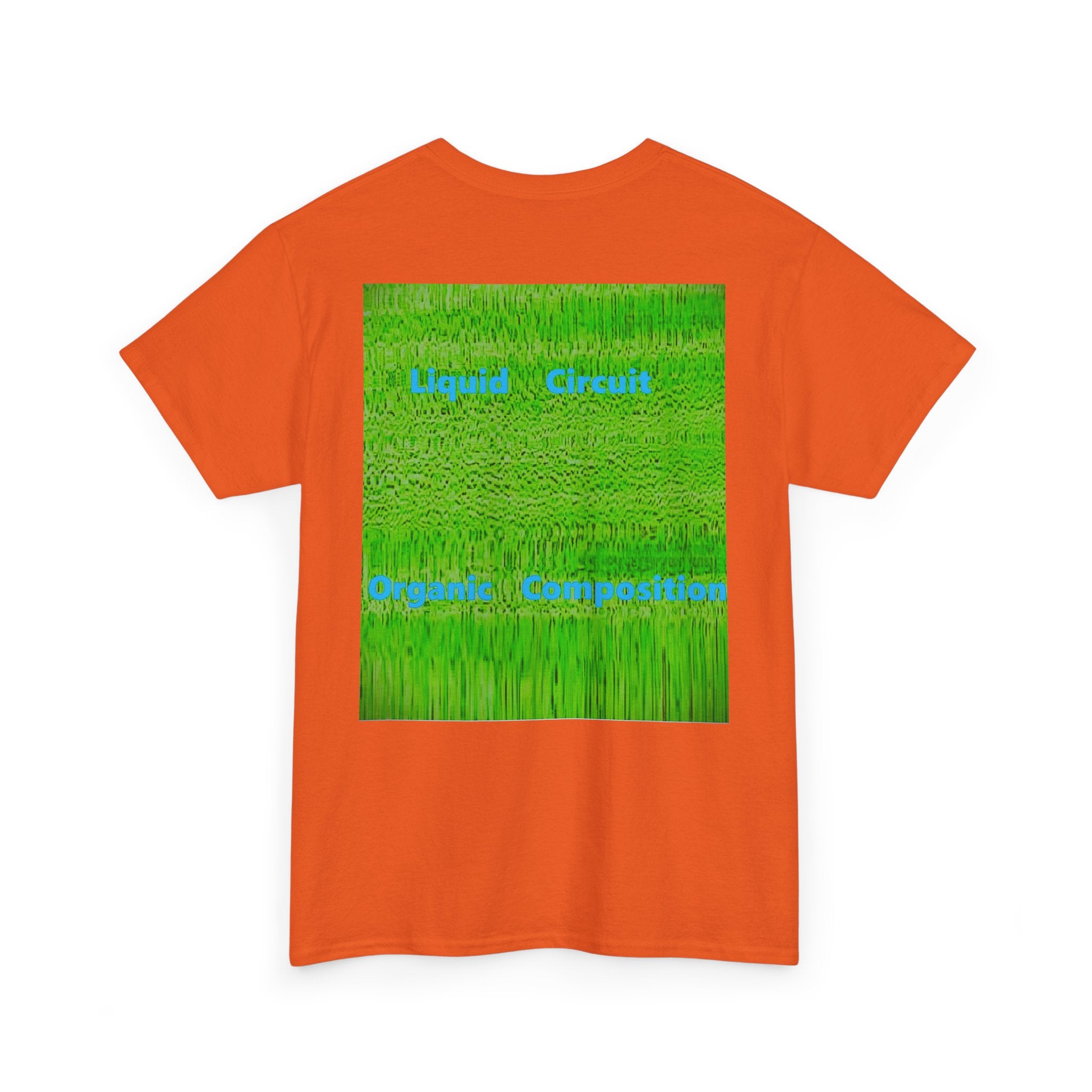 Organic Composition Tee — Vintage Tech Circuit Art Graphic T-Shirt
