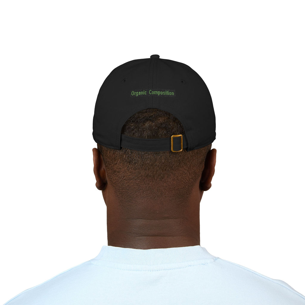 Liquid Circuit Embroidered Baseball Cap — Organic Cotton Hat