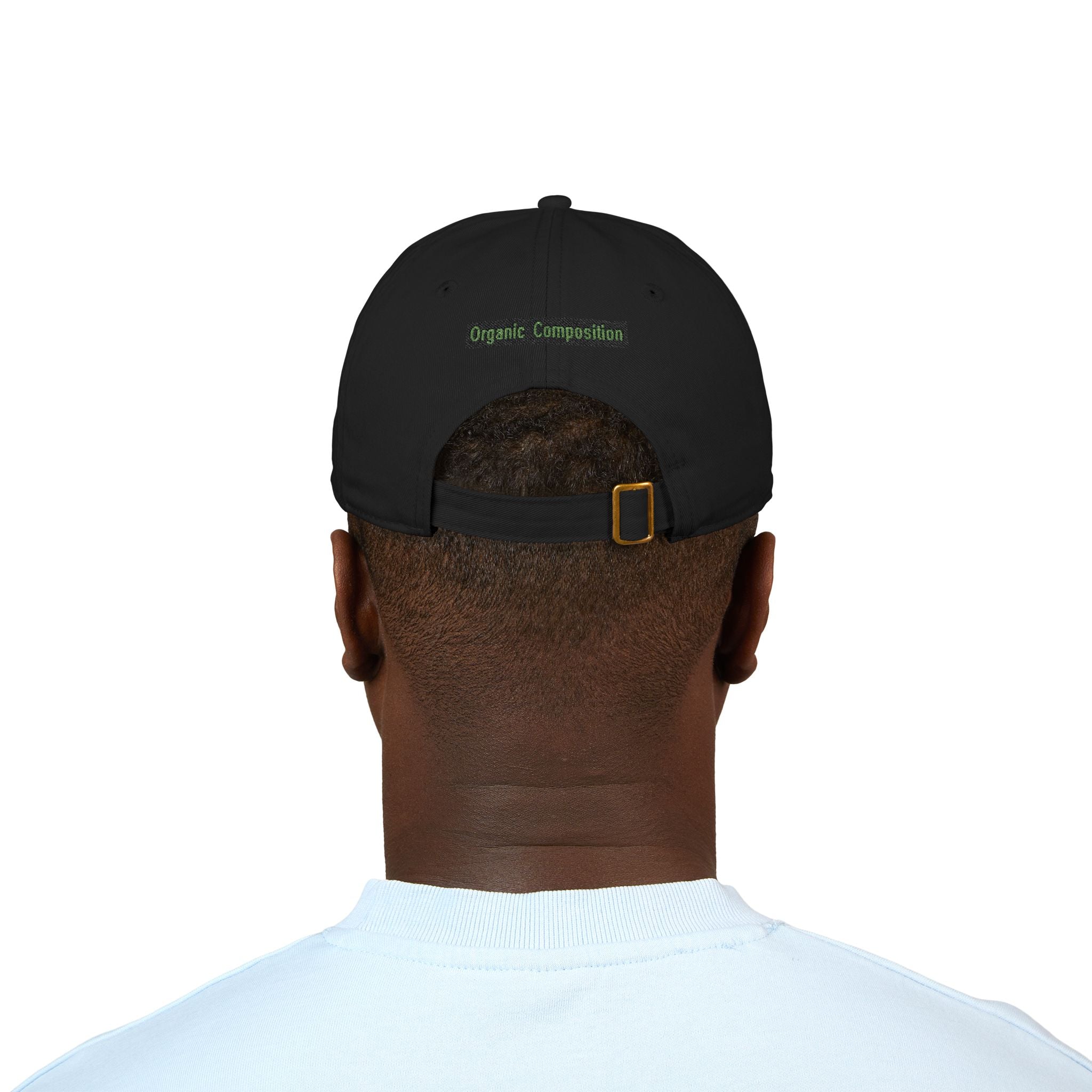 Liquid Circuit Embroidered Baseball Cap — Organic Cotton Hat