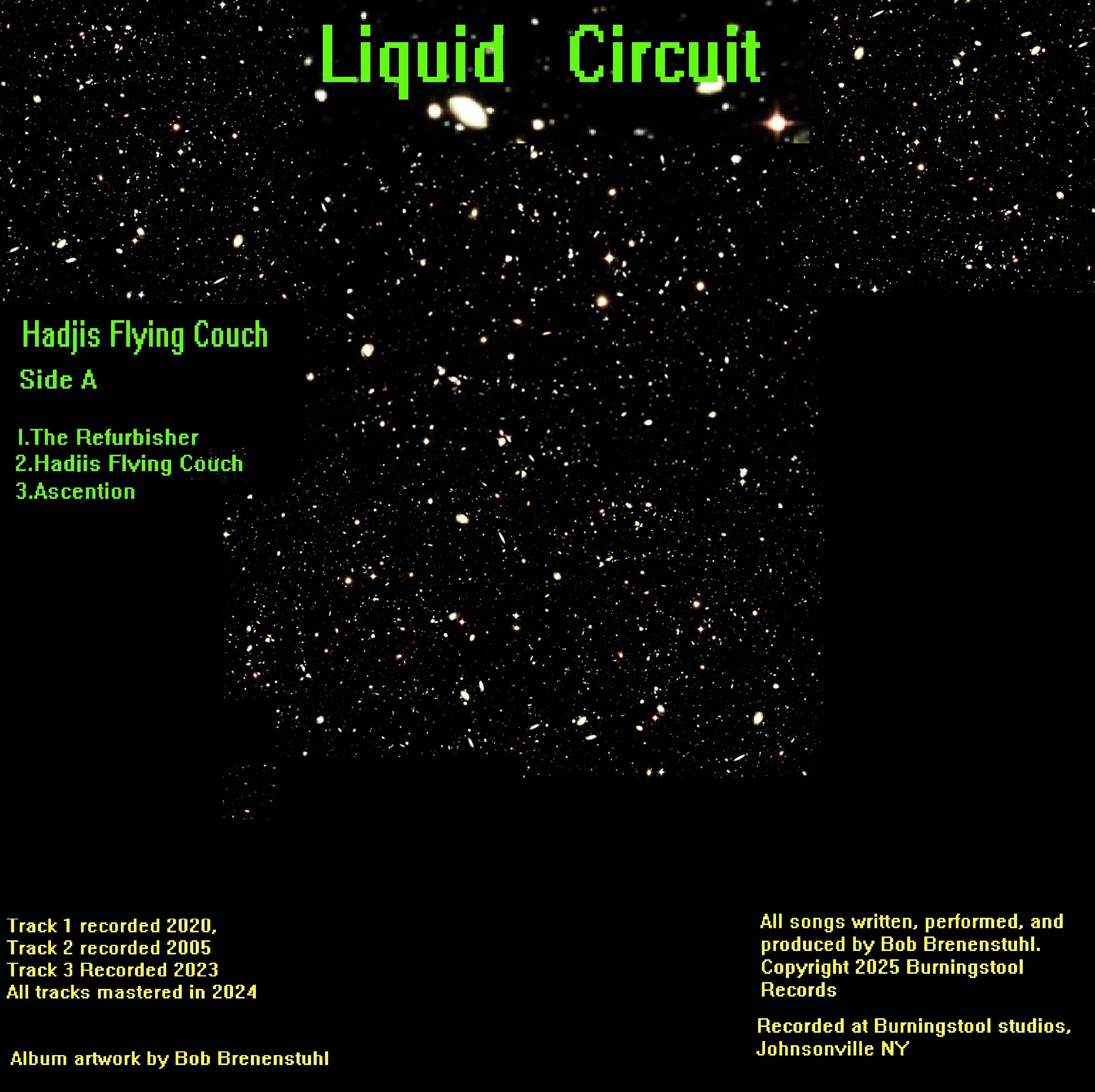 Liquid Circuit 'Hadjis Flying Couch' Single CD